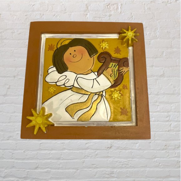 COASTERS -- Set of 4, Wooden Christmas, Raised Detail, Different Characters - Picture 4 of 7